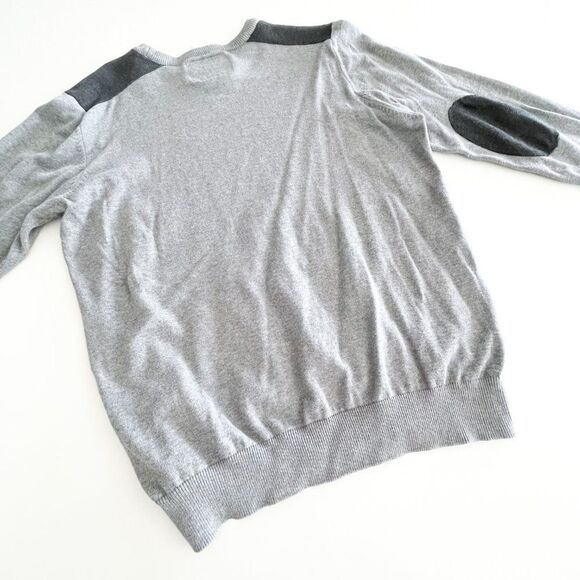 Code // XL mens sweater // worn only a few times // grey // elbow patch - Picture 5 of 8